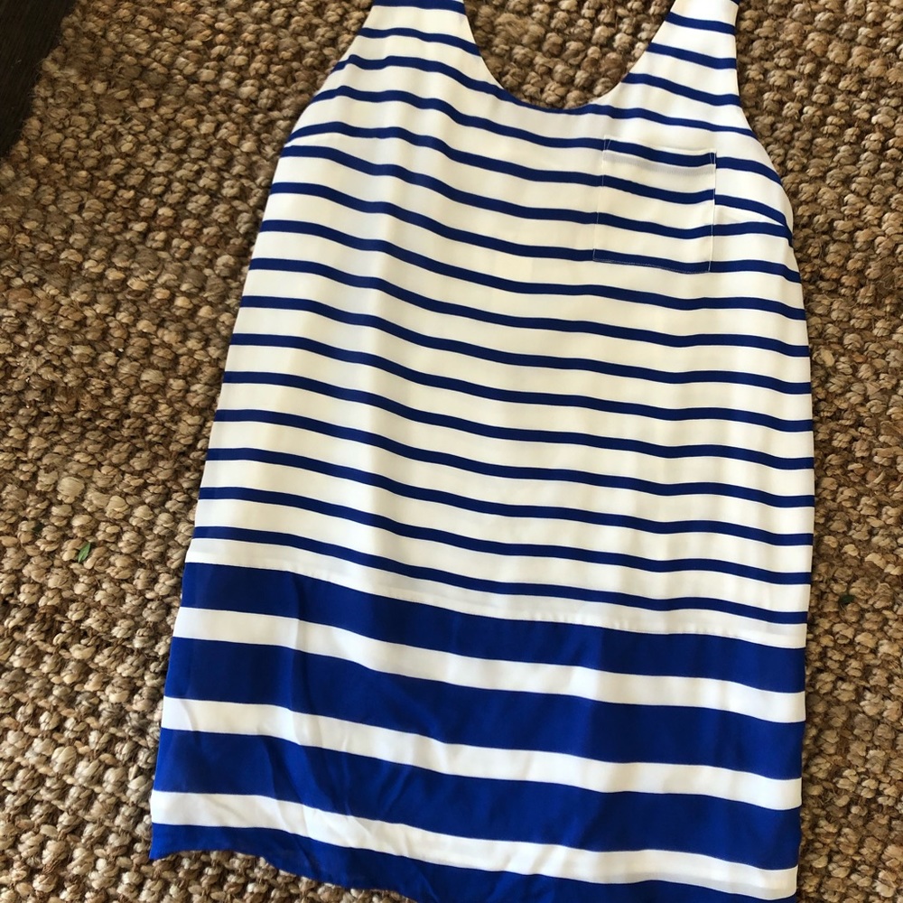 Joie Striped Silk Dress